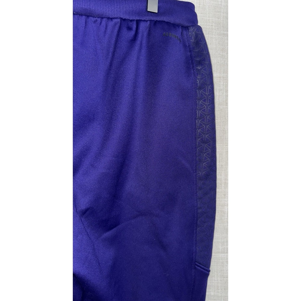 Adidas East Carolina Pirates ECU Purple Black Joggers Pants Shirt Men's L Large - Picture 9 of 12